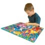 Primul meu mare puzzle de podea Animale in jungla 12 piese 60.96x45.72 cm asamblat